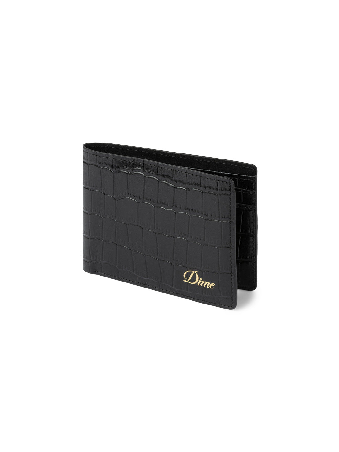 Croc Bifold Wallet Black