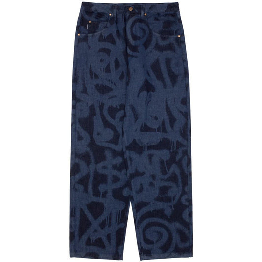 GX1000 BAGGY PANT BLUE