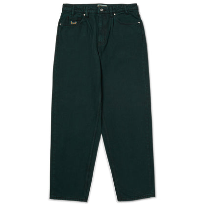 HUF CROMER WASHED PANT DARK GREEN