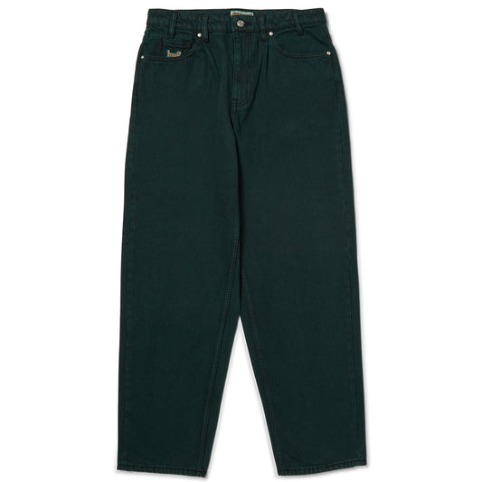 HUF CROMER WASHED PANT DARK GREEN