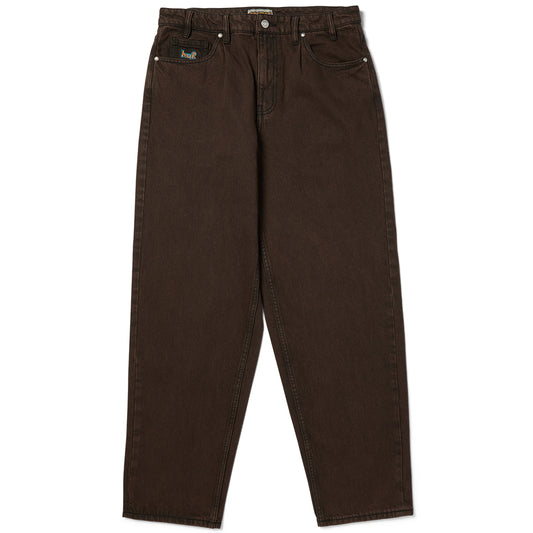 HUF CROMER WASHED PANT BROWN