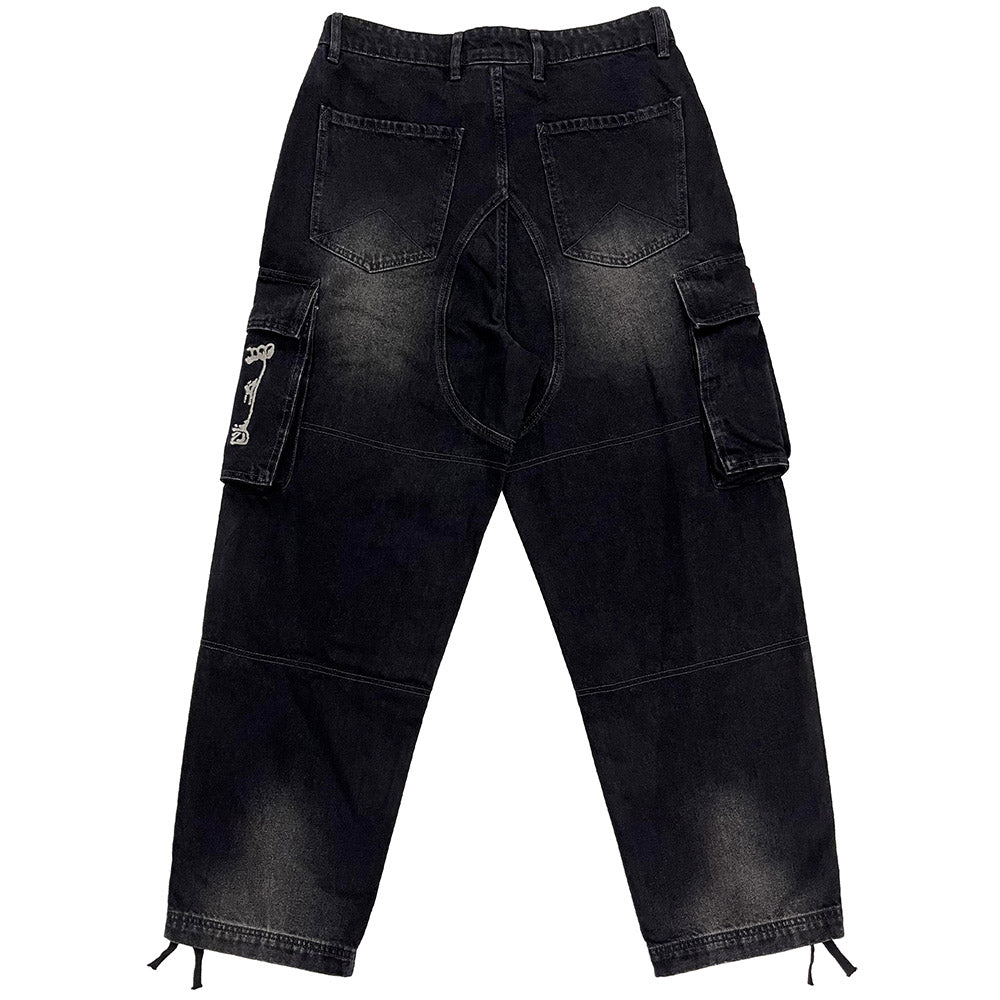 WKND TECHIE DENIM JEANS BLACK