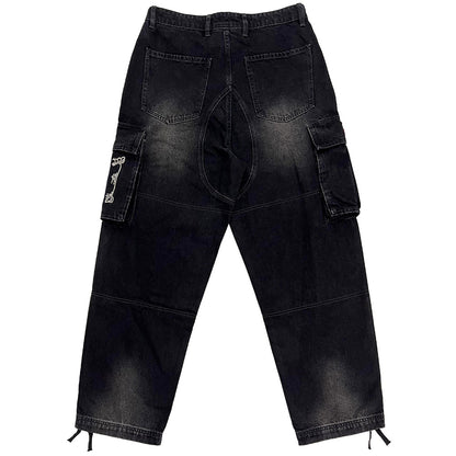 WKND TECHIE DENIM JEANS BLACK