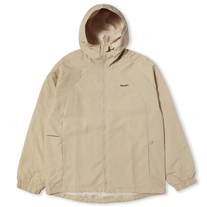 HUF SET SHELL JACKET CREAM