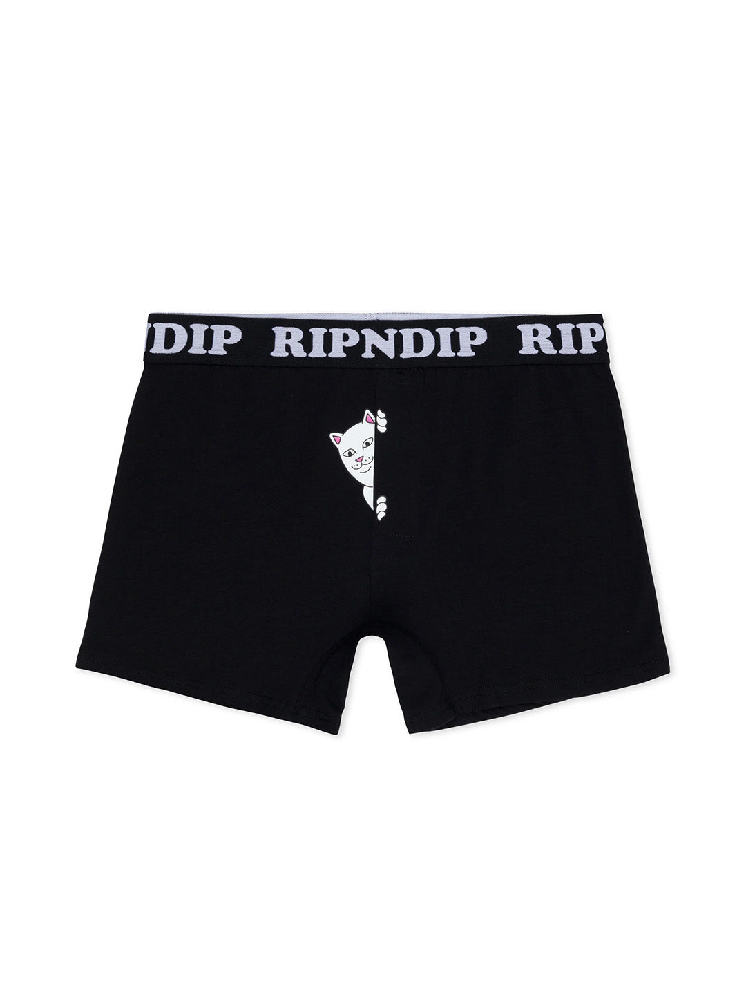 Peek A Nermal Boxers Black