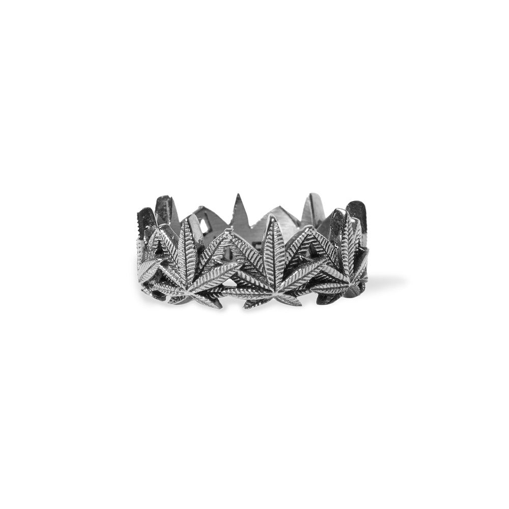 HUF PLANTLIFE RING SILVER