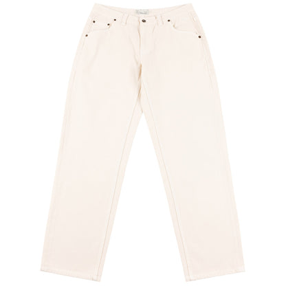 DIME RELAXED DENIM PANTS WHITE