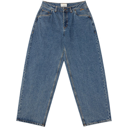 DIME BAGGY DENIM PANTS BLUE