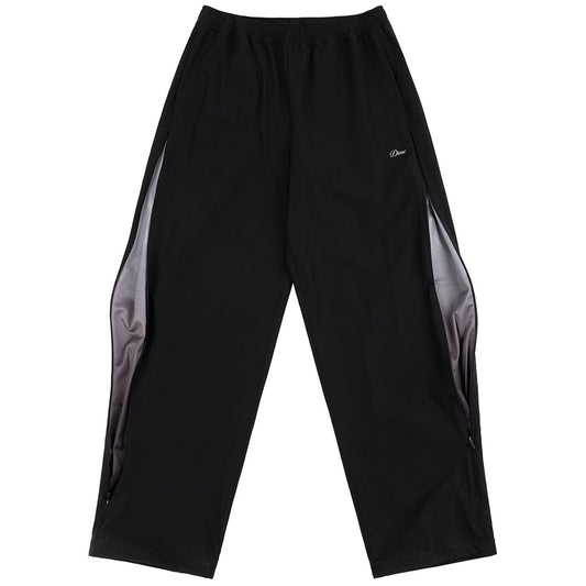 DIME ATHLETIC ZIP PANTS BLACK