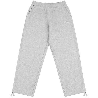 DIME CURSIVE SMALL LOGO SWEATPANTS GREY