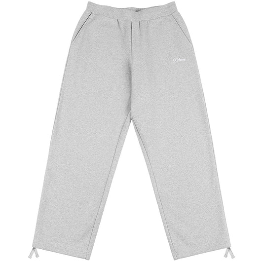 DIME CURSIVE SMALL LOGO SWEATPANTS GREY