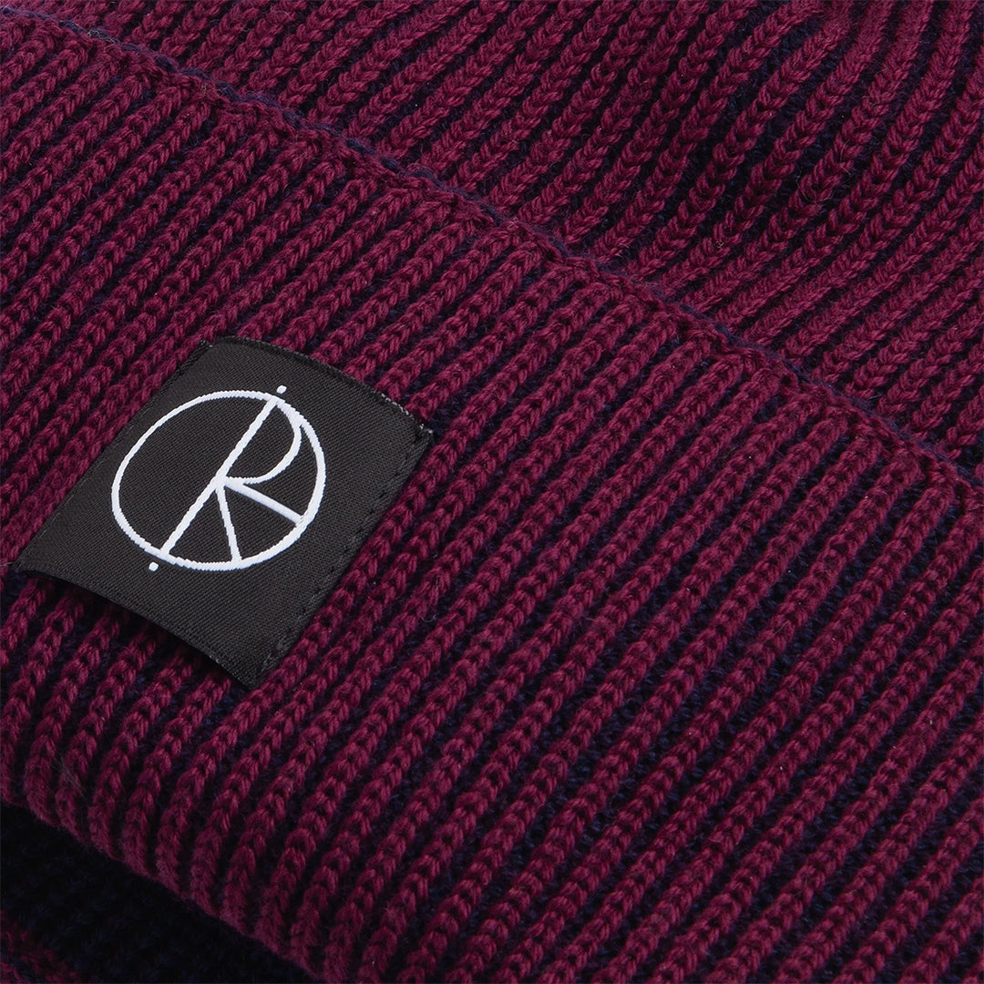 Lines Merino Beanie Burgundy
