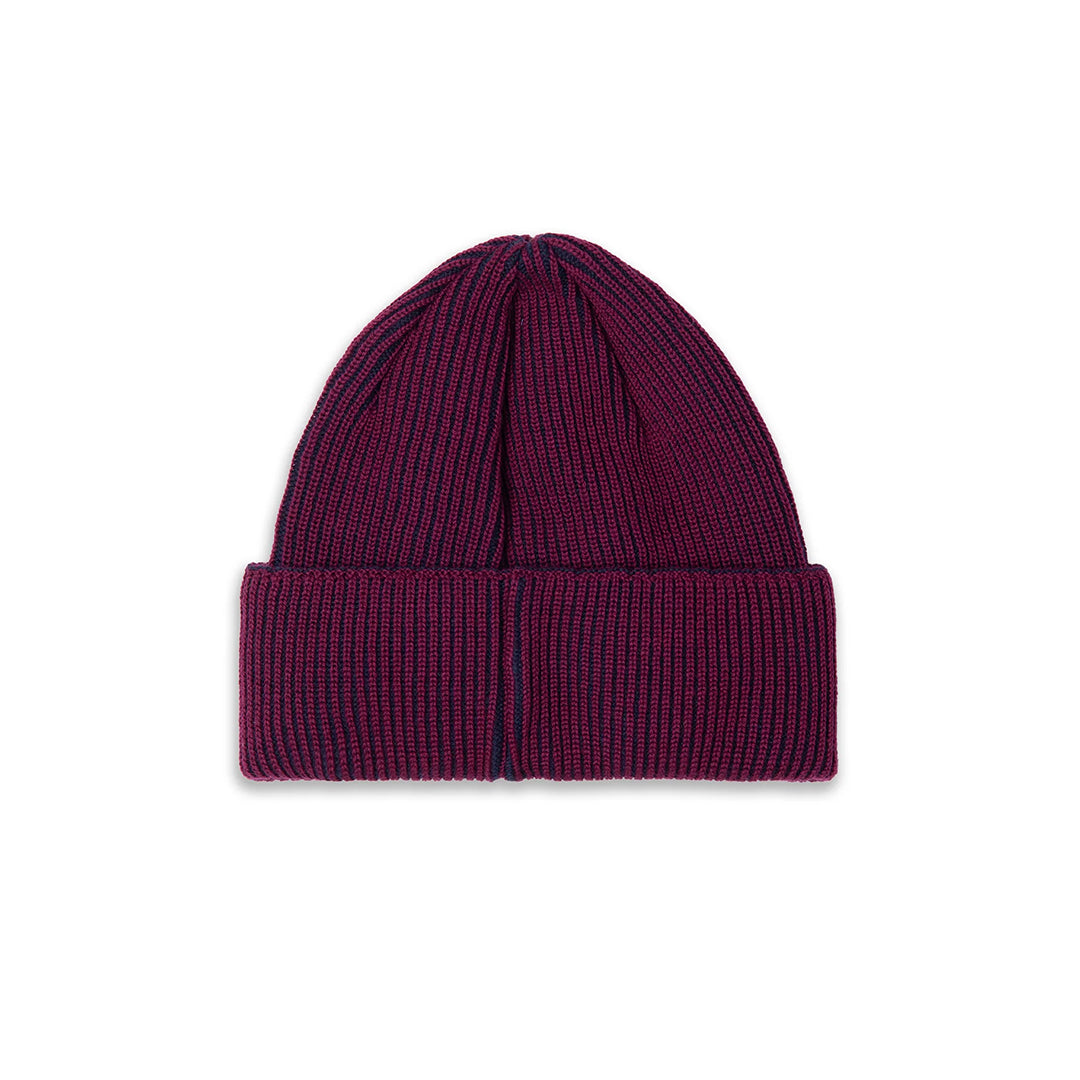 Lines Merino Beanie Burgundy