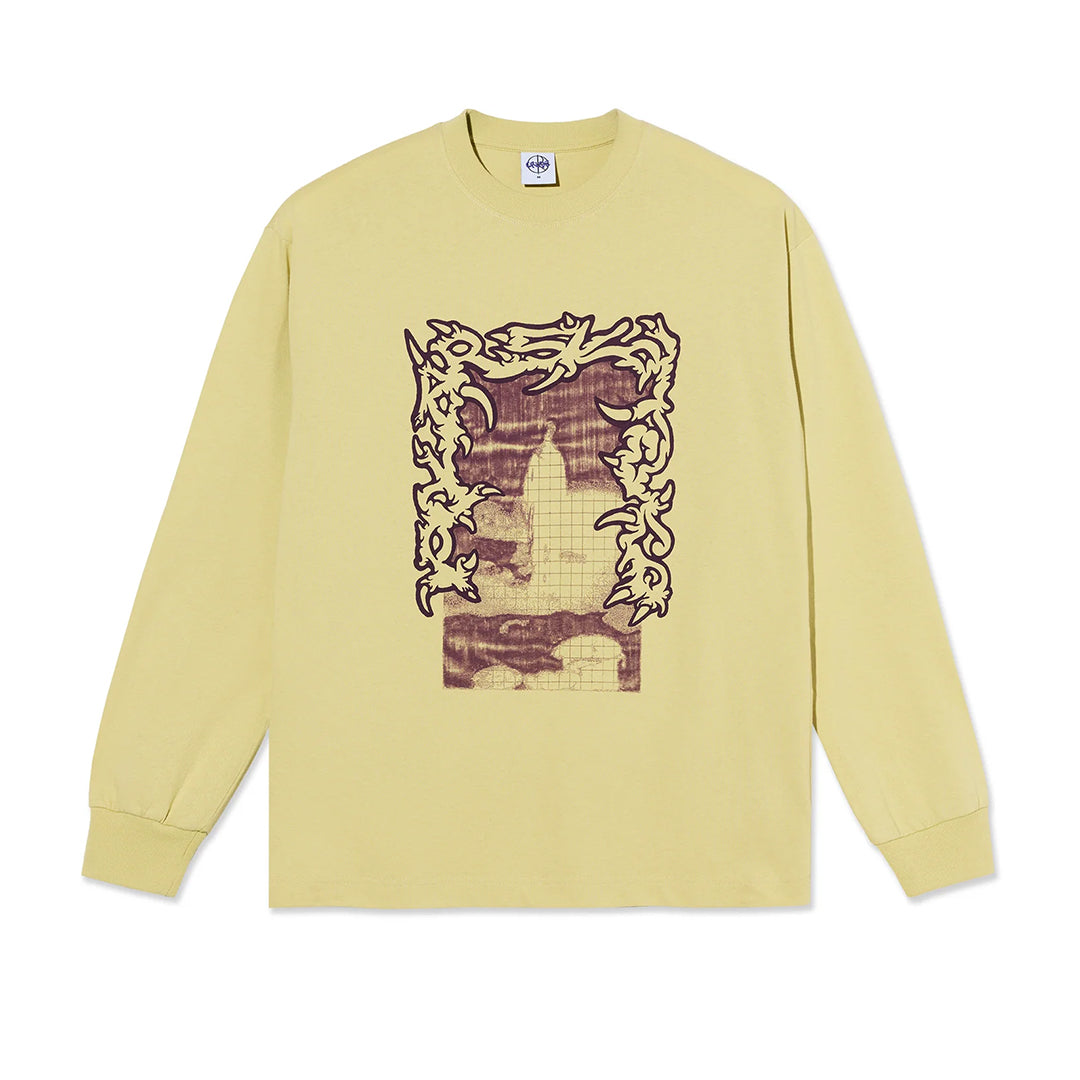Passing Resemblance LS Tee Yellow