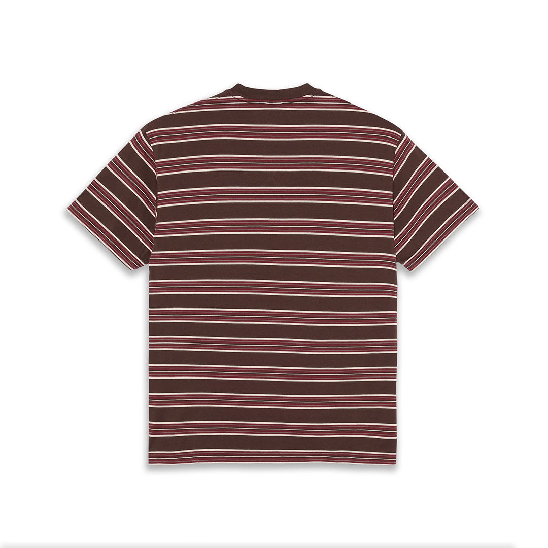 Stripe Tee Brown