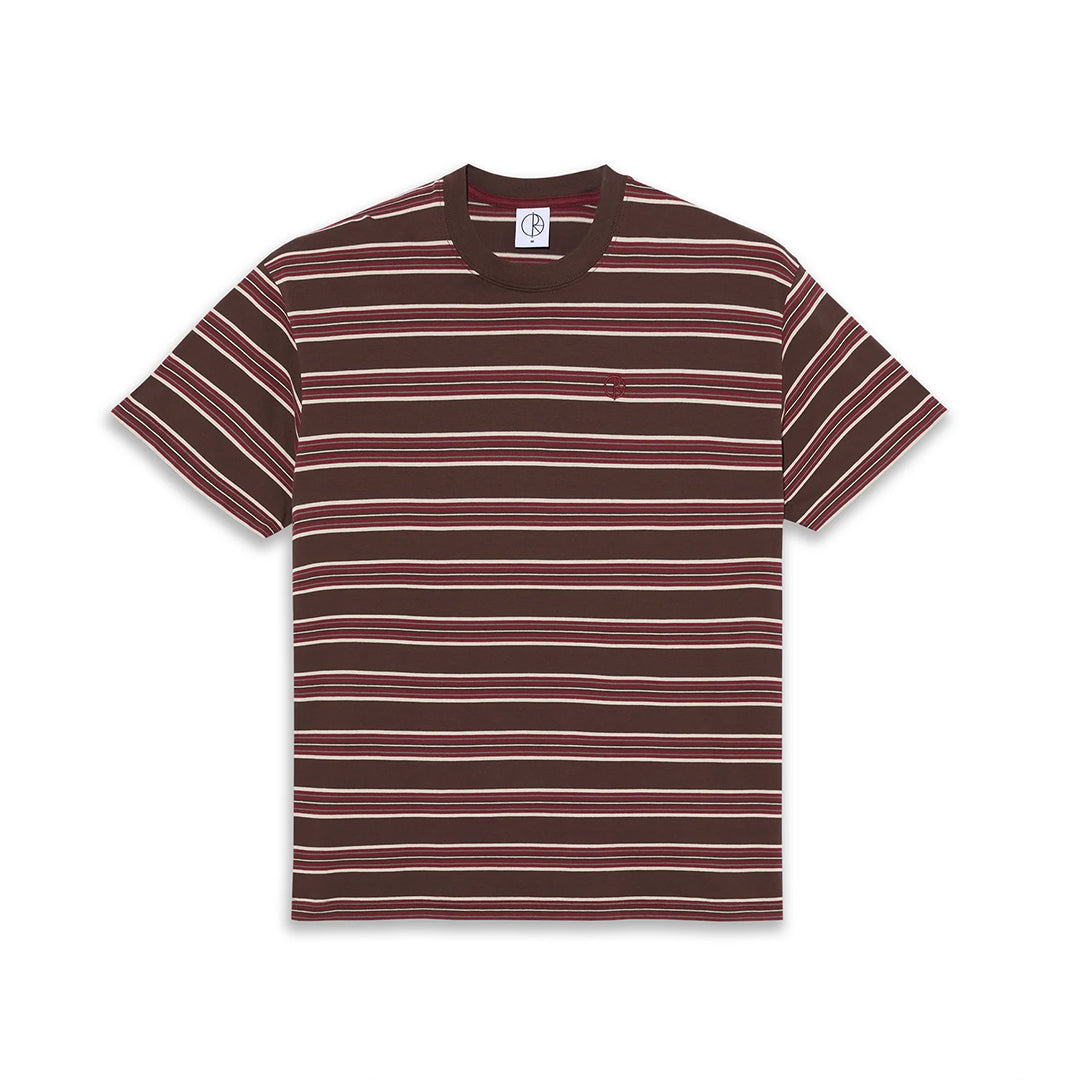 Stripe Tee Brown