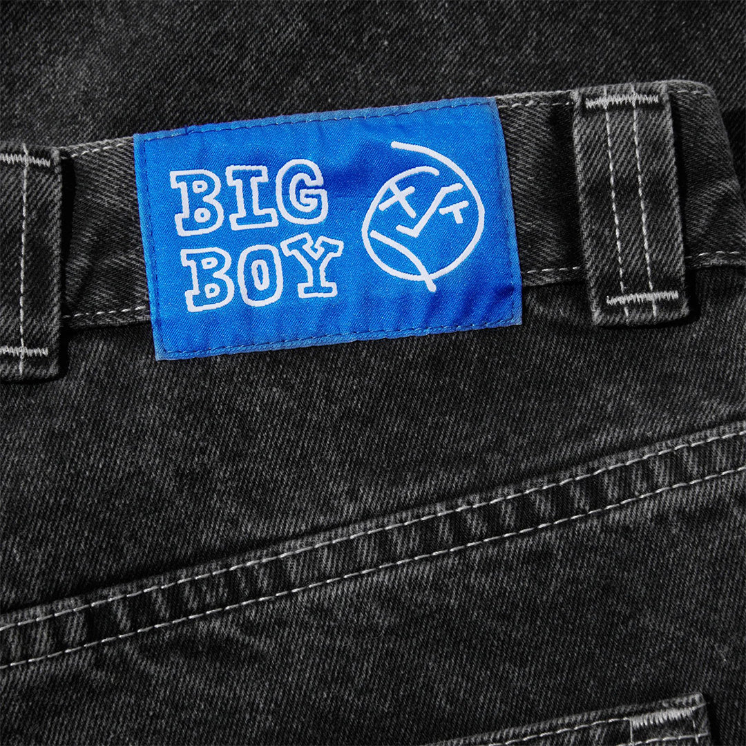 Big Boy Pants Black Contrast
