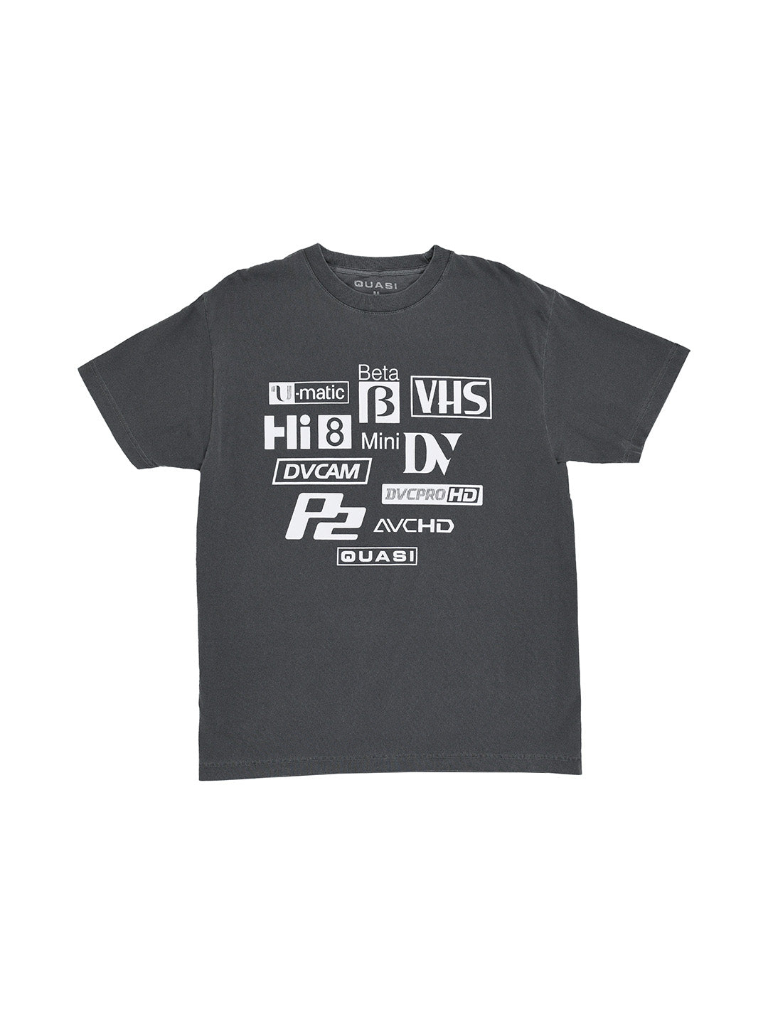 Formats Tee Faded Black