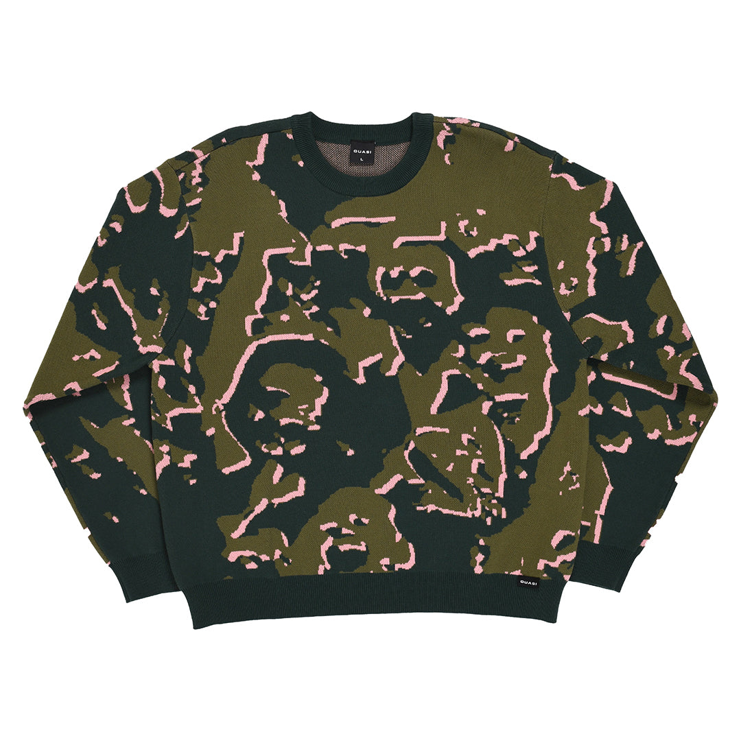 Pamo Sweater Green Camo