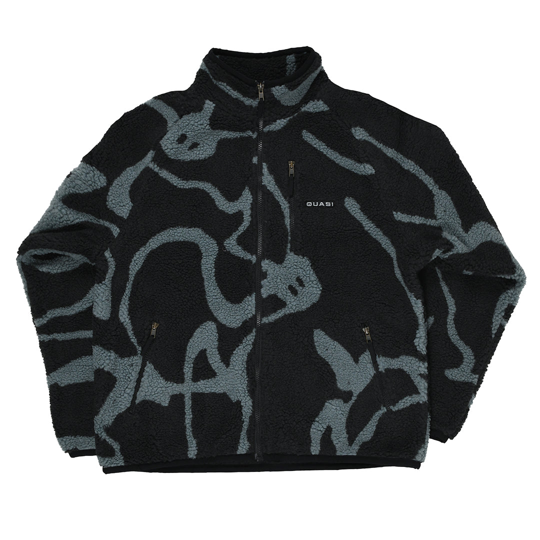 Mica Polar Fleece Jacket Black