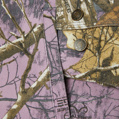 HUF X REALTREE MEGABLAST WORK JACKET PURPLE
