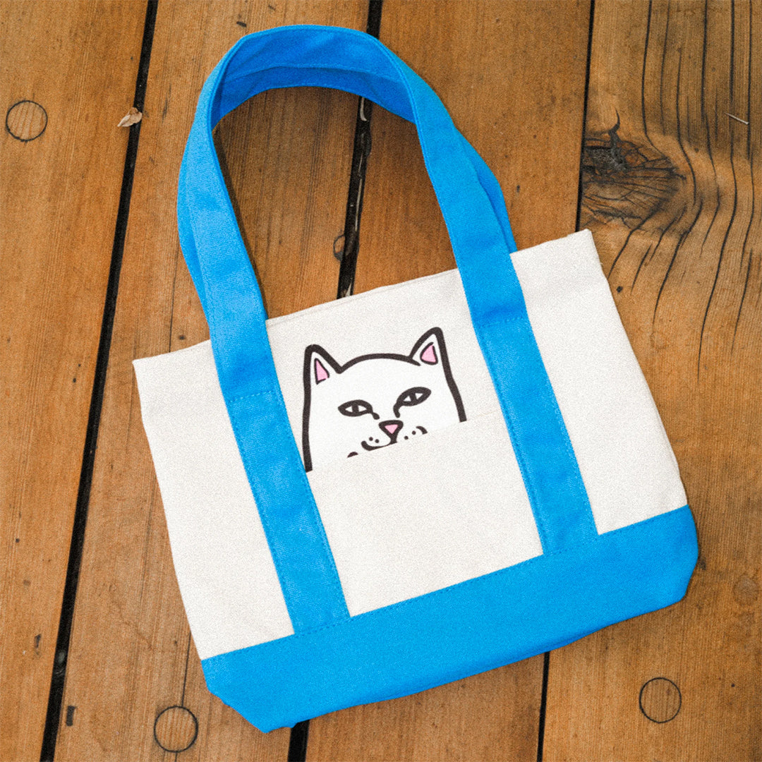 Mini Shopper Tote Blue