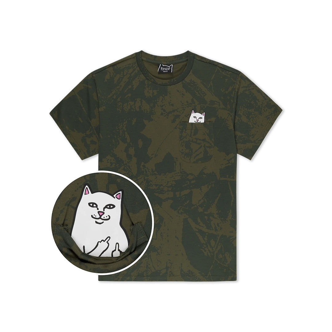Lord Nermal Pocket Tee Green Camo