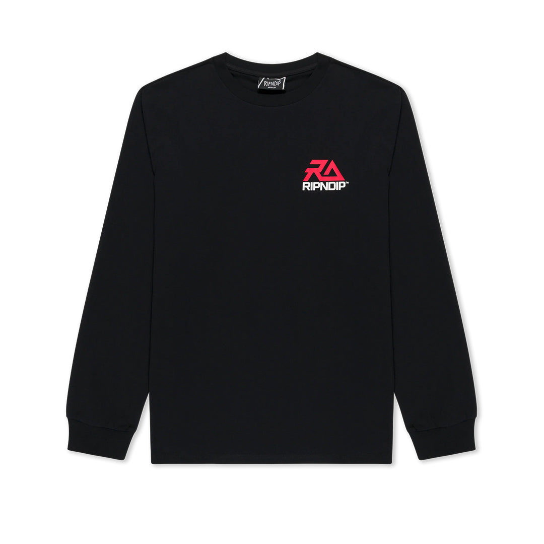 Rnd Sports Ls Tee Black