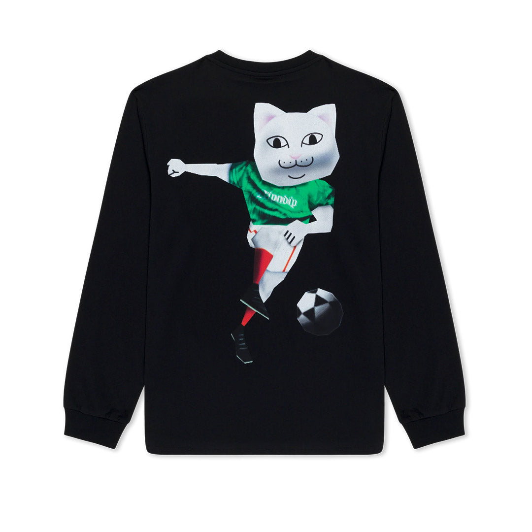 Rnd Sports Ls Tee Black