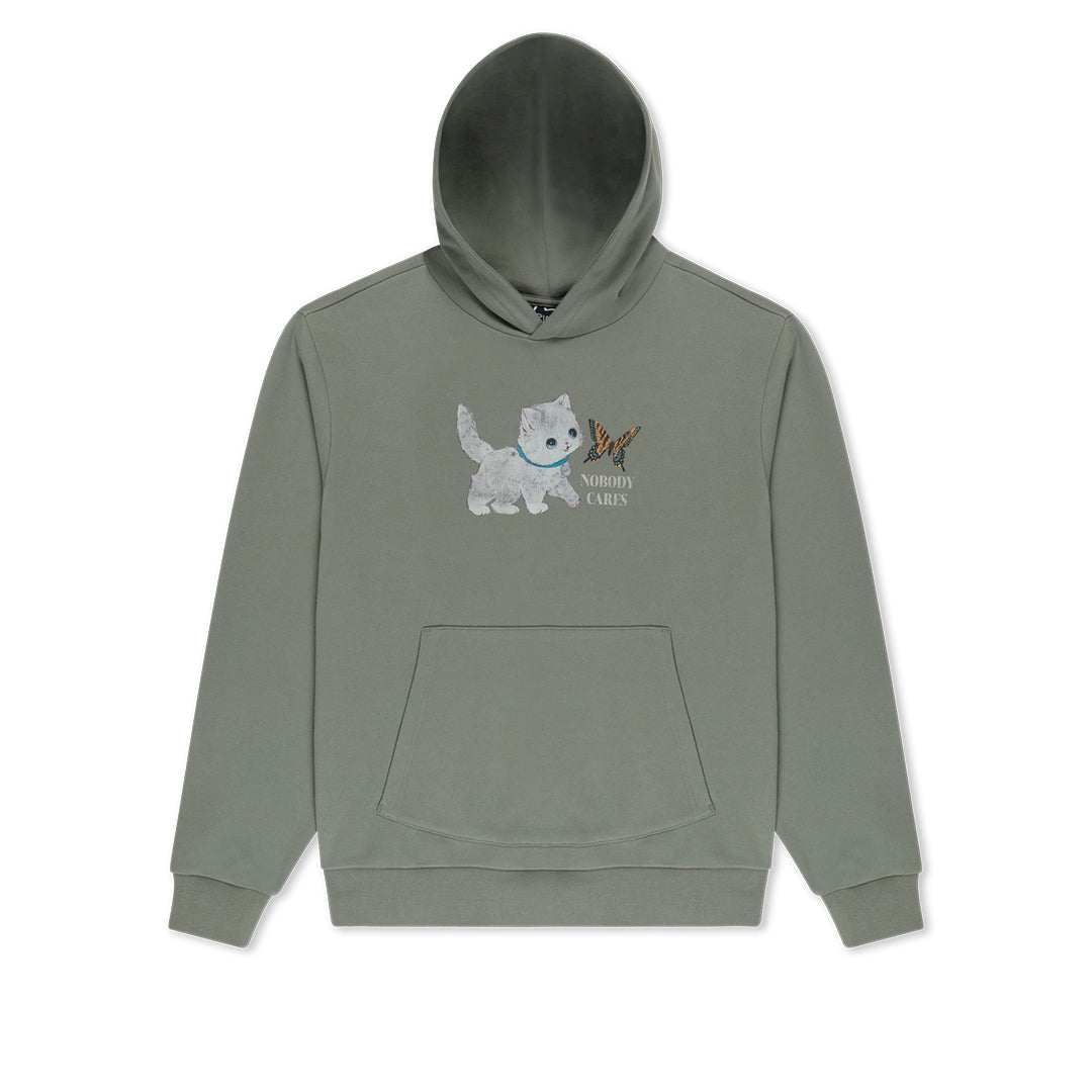 Nobody Cares Hoodie Grey