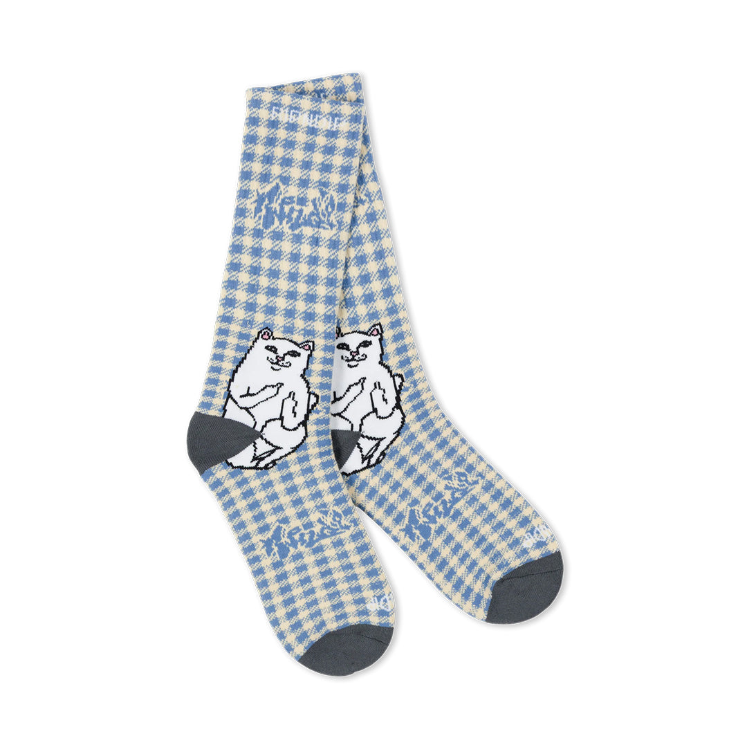 Lord Nermal Socks Light Blue
