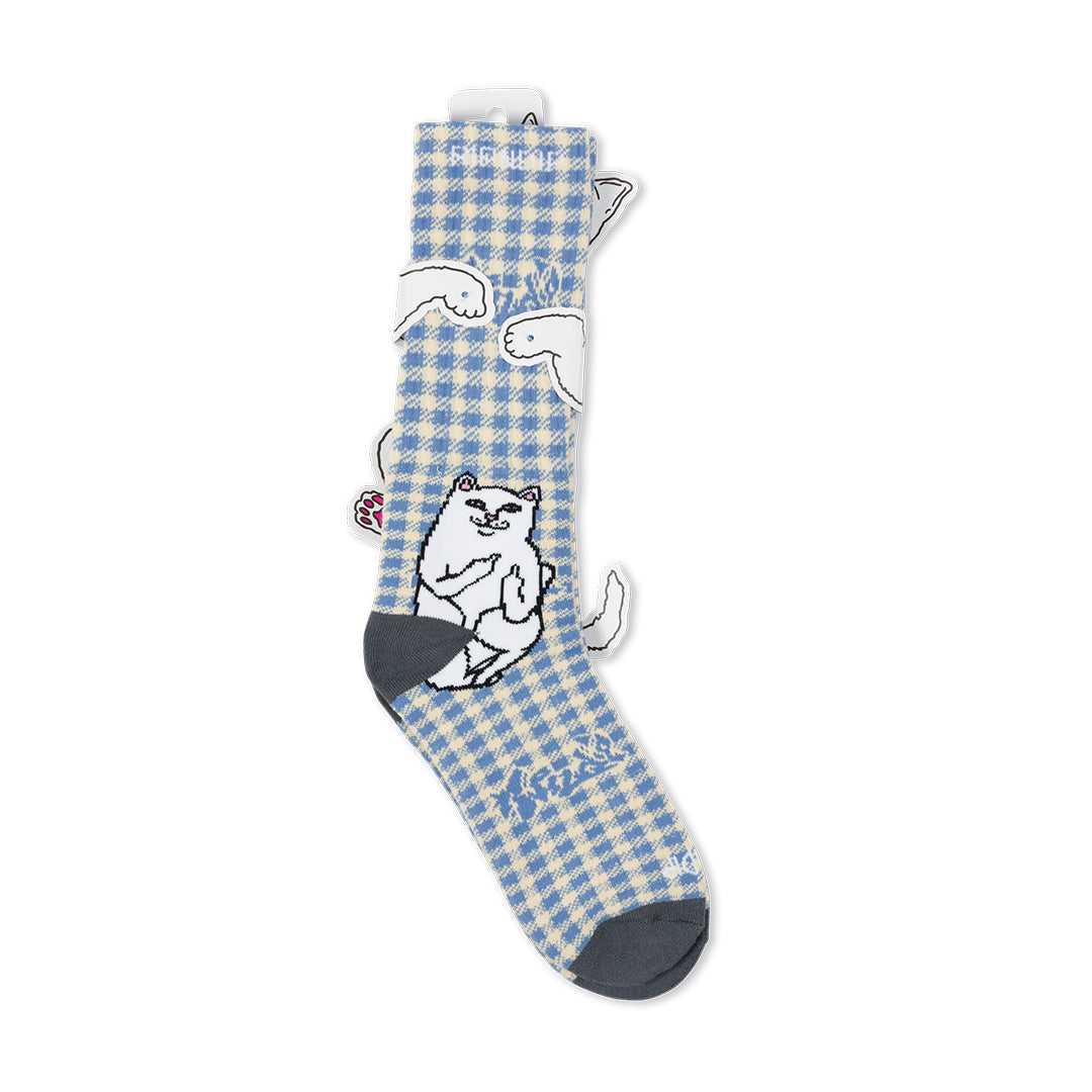 Lord Nermal Socks Light Blue