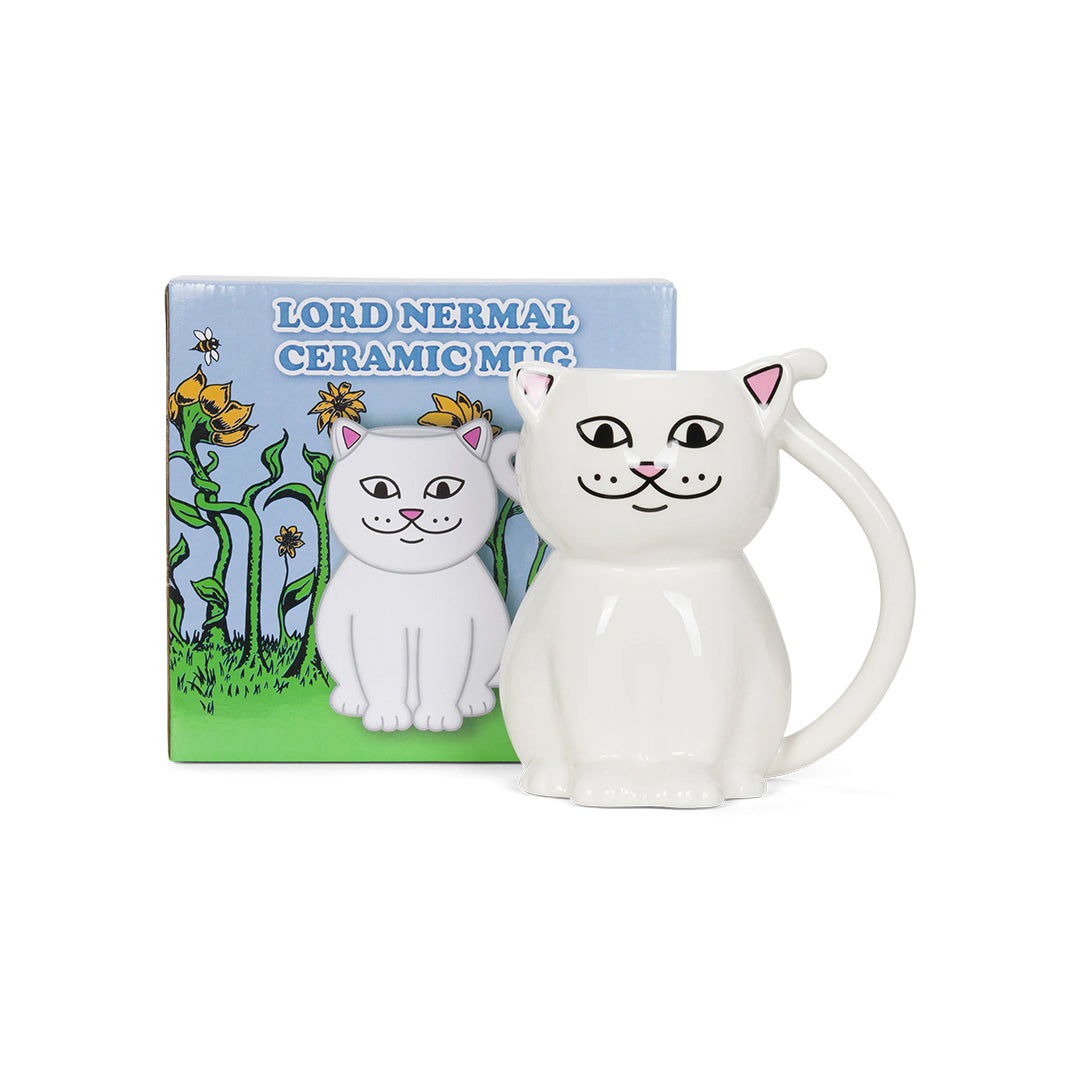 Lord Nermal Ceramic Mug White