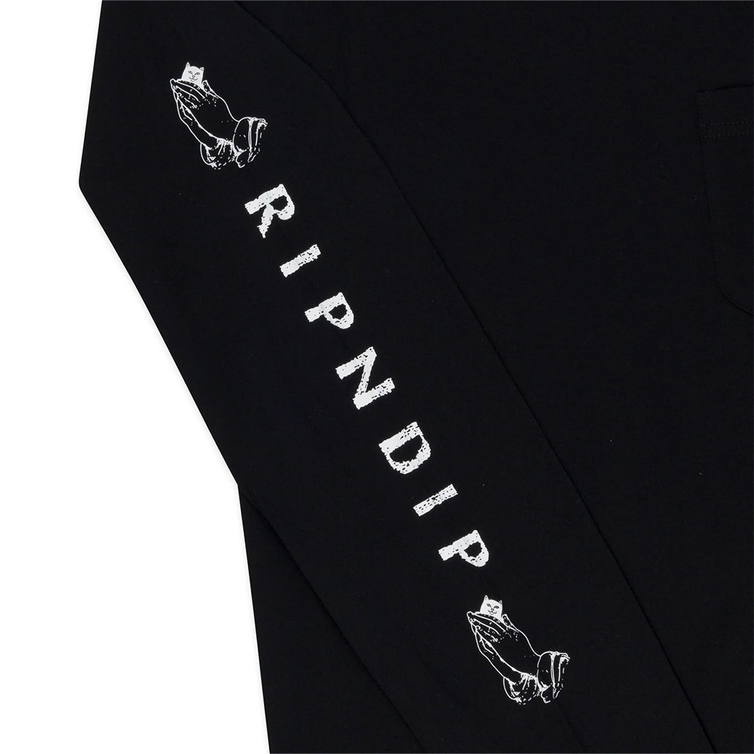 Lord Nermal LS Pocket Tee Black