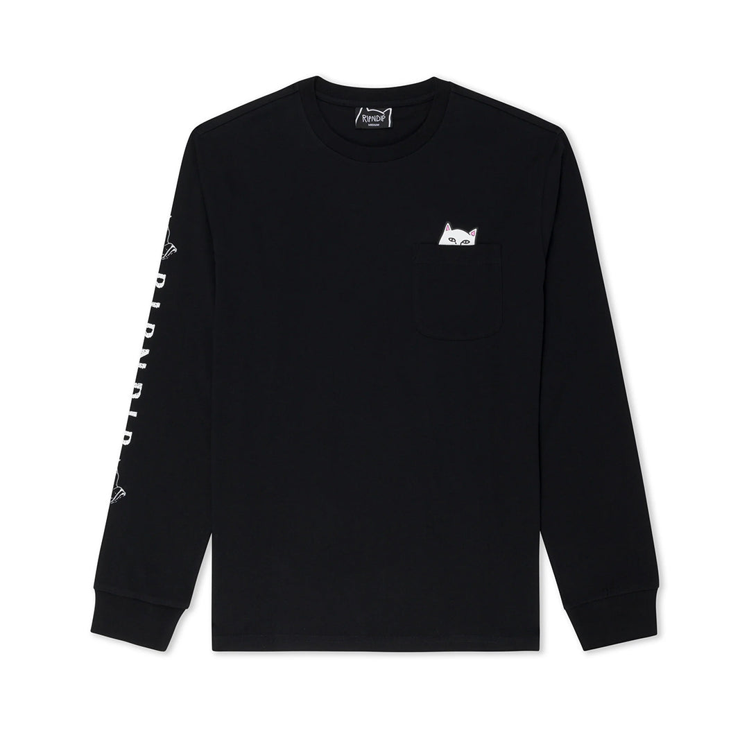 Lord Nermal LS Pocket Tee Black
