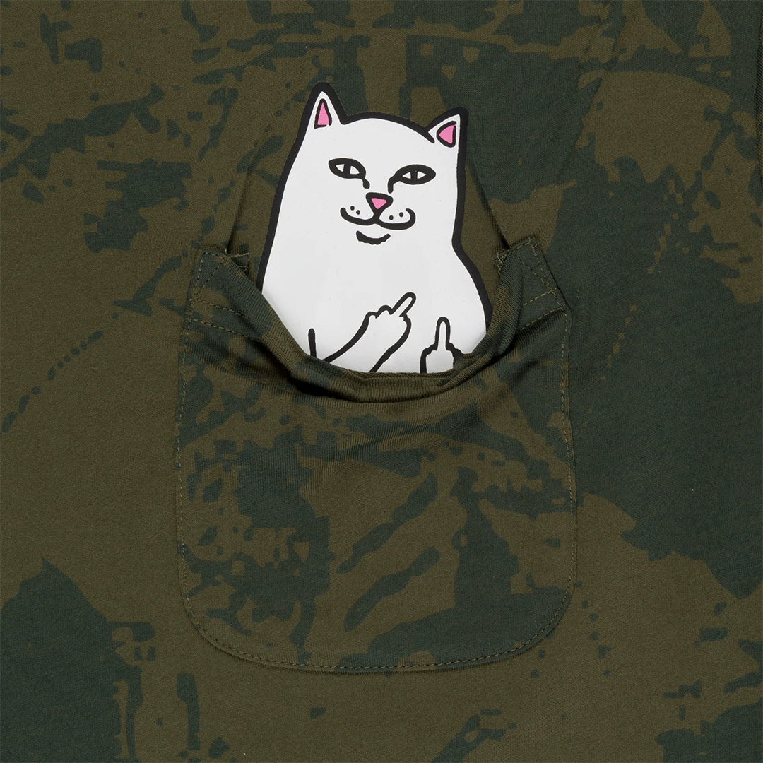 Lord Nermal Pocket Tee Green Camo