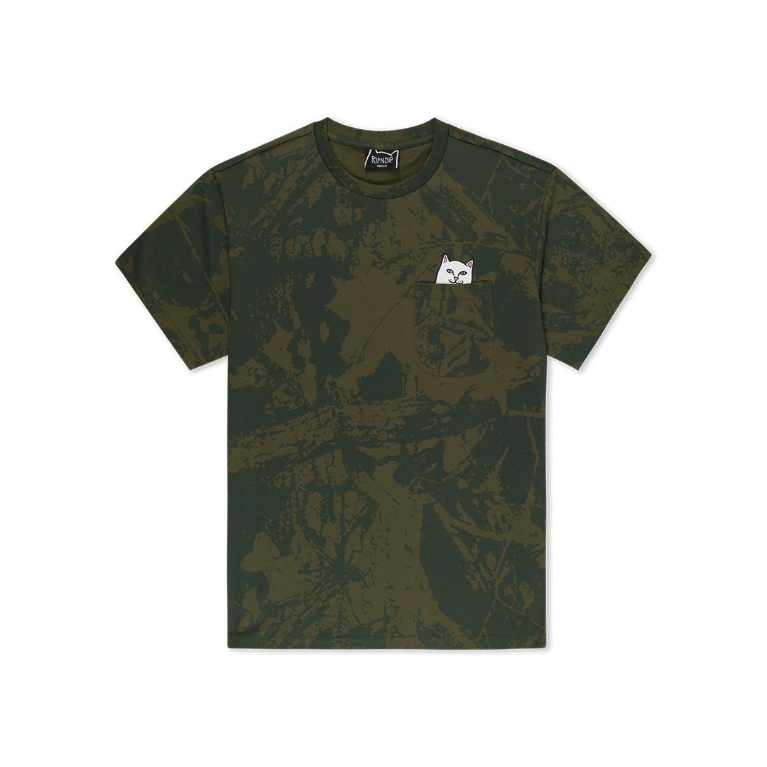 Lord Nermal Pocket Tee Green Camo