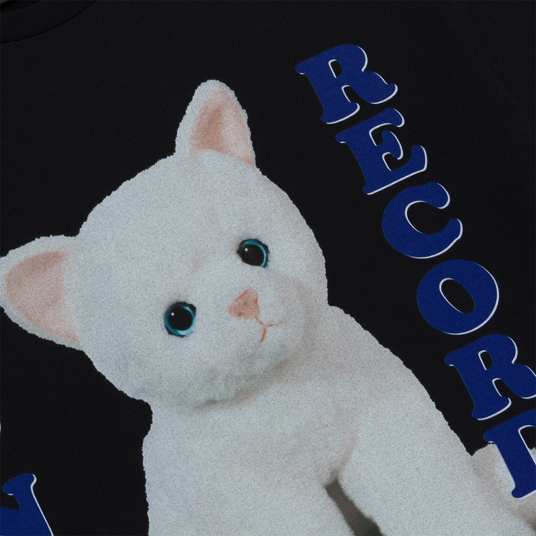 Plush Records Tee Black