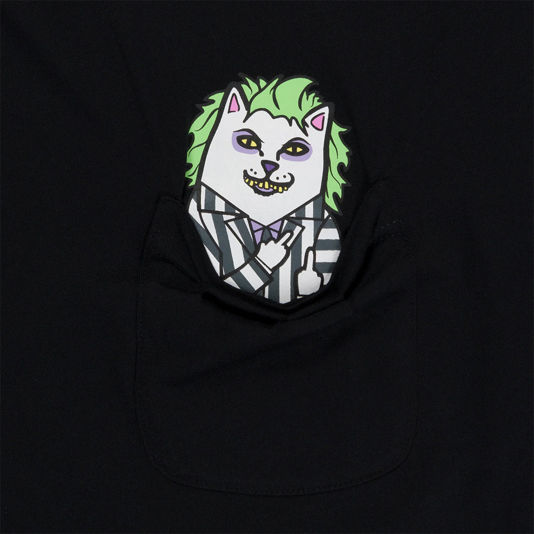 Bug Drank Nerm Pocket Tee Black