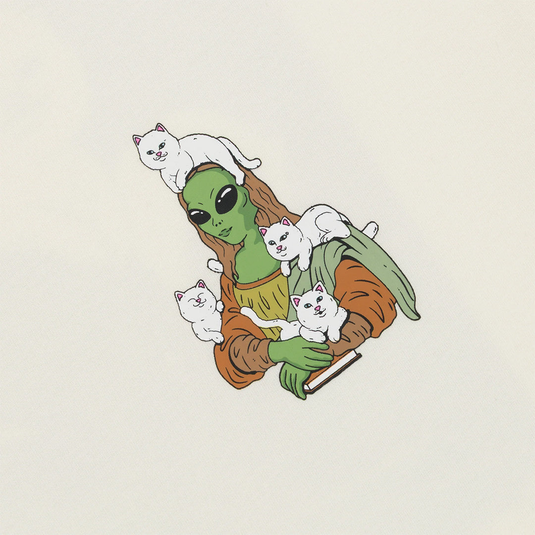 Here All Along Tee Cream