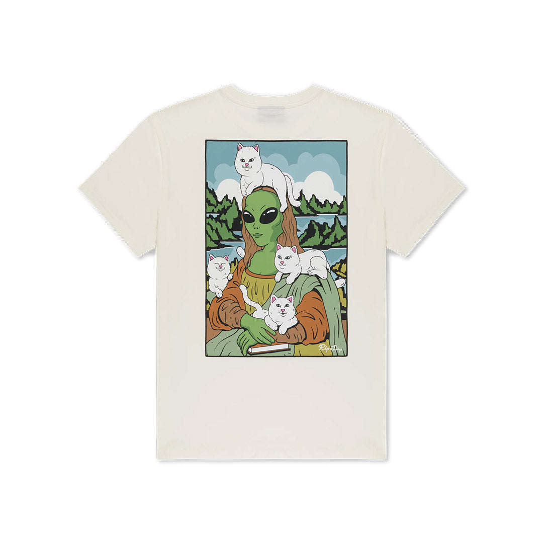 Here All Along Tee Cream