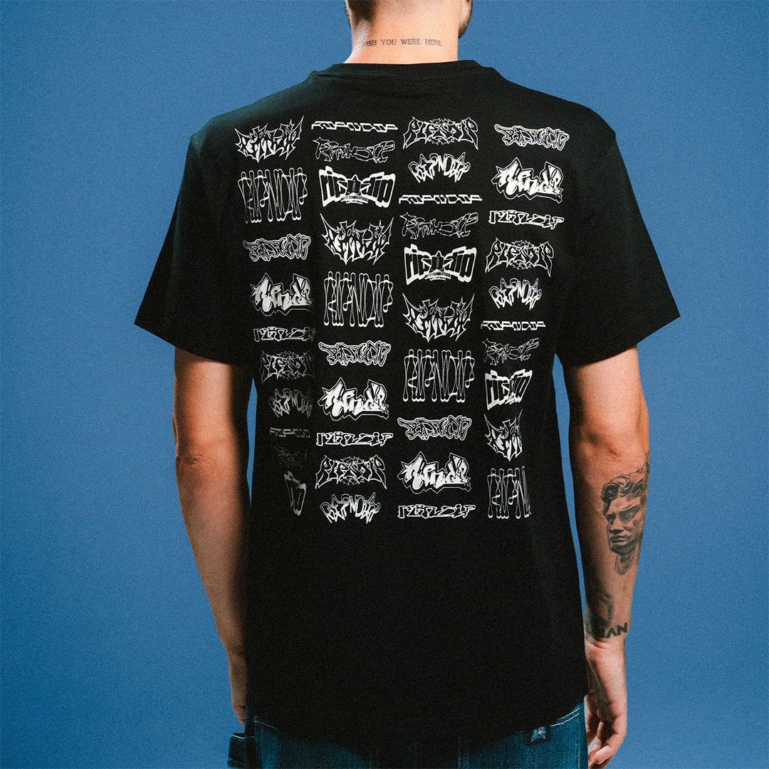 Rippin N Dippin Tee Black