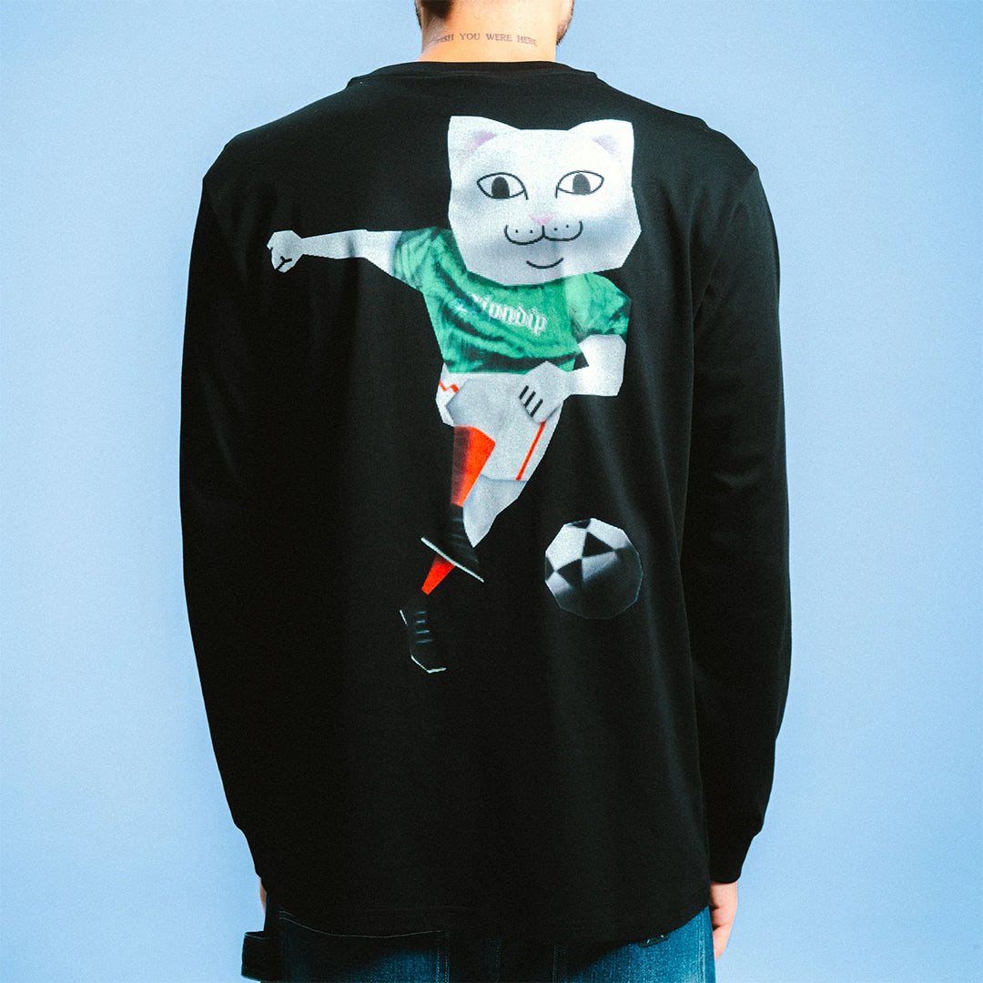 Rnd Sports Ls Tee Black