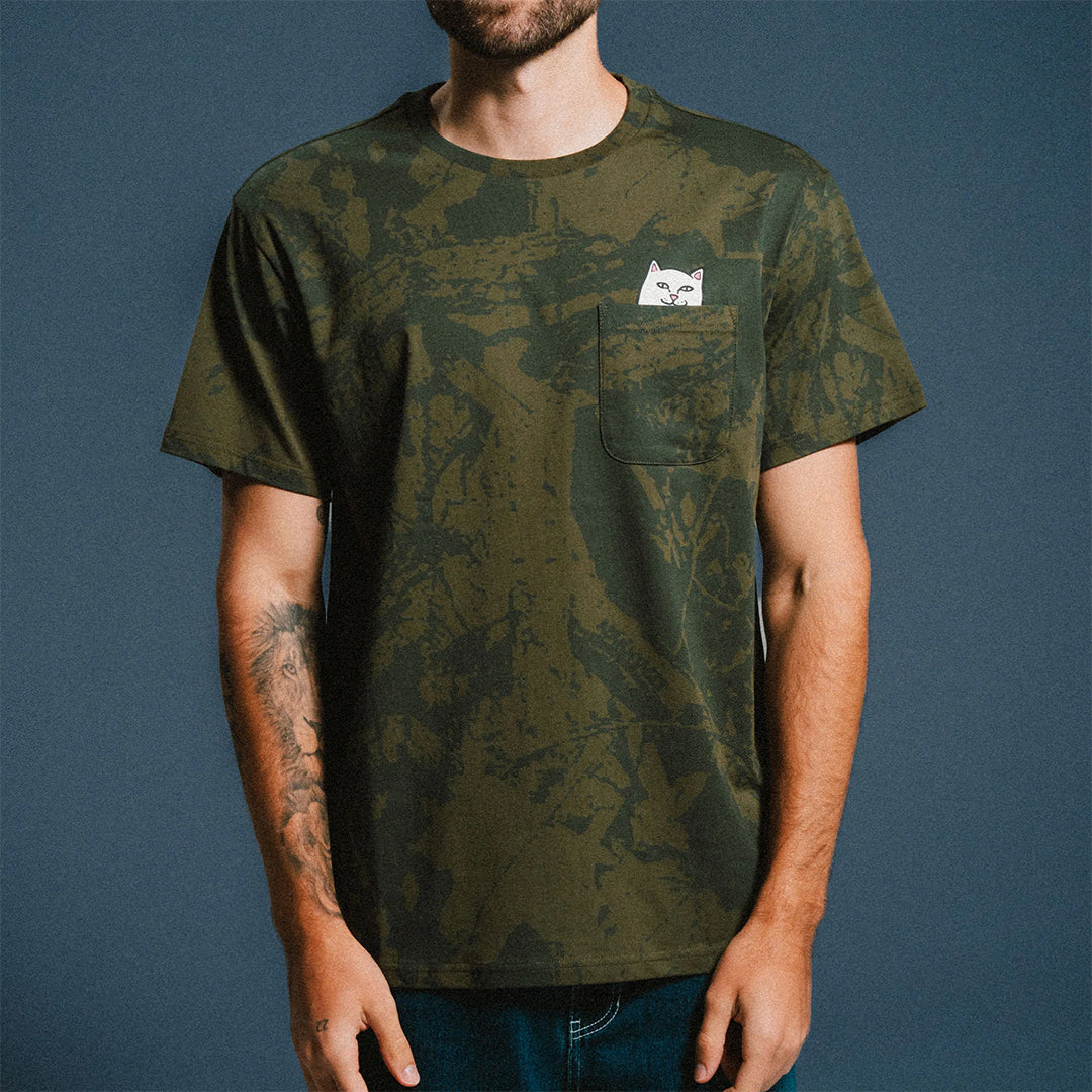 Lord Nermal Pocket Tee Green Camo