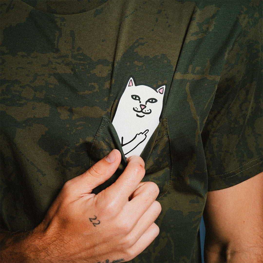 Lord Nermal Pocket Tee Green Camo