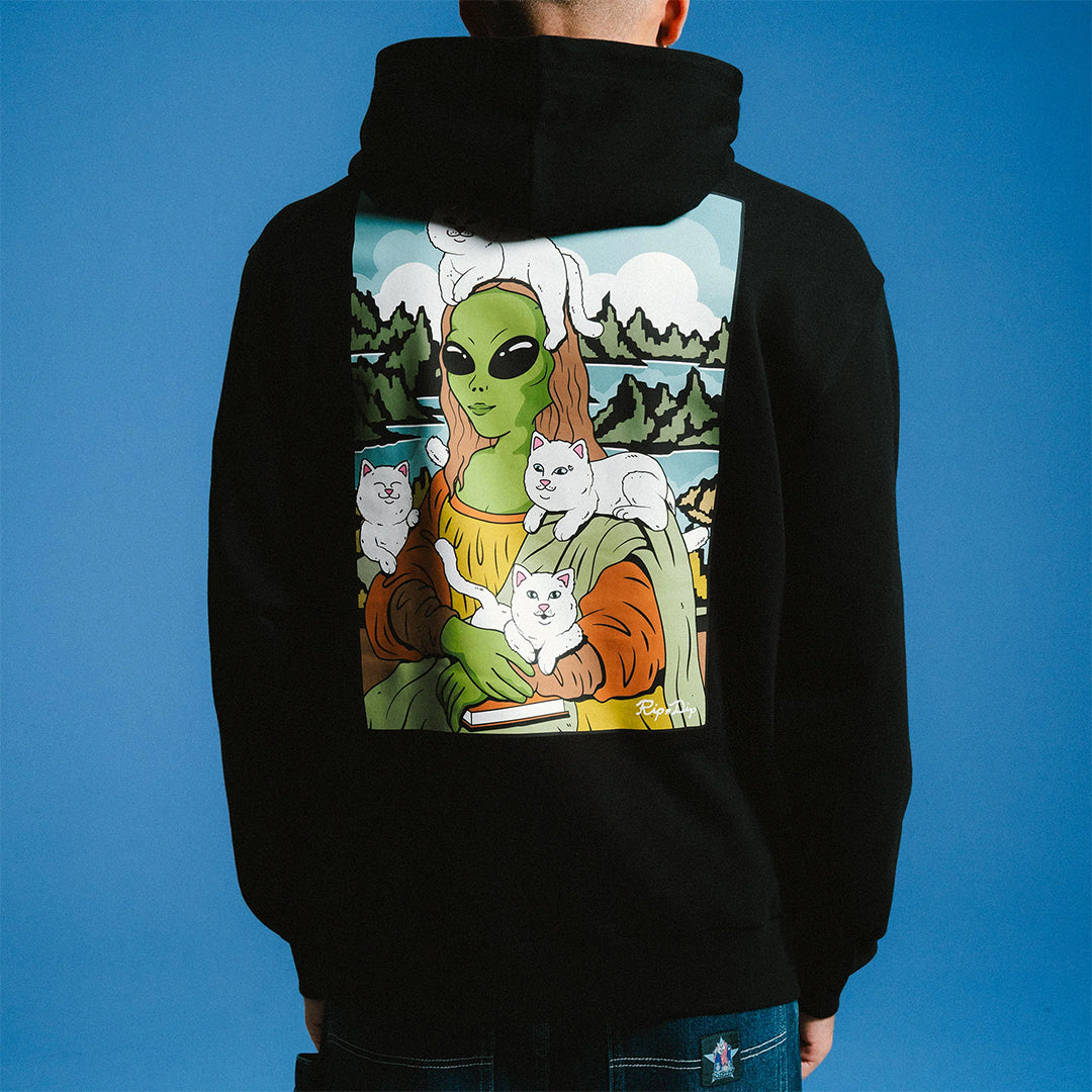 Here All Along Hoodie Black