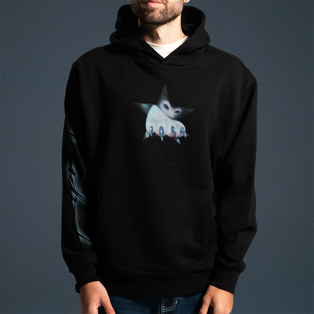 Nerm Claw Hoodie Black