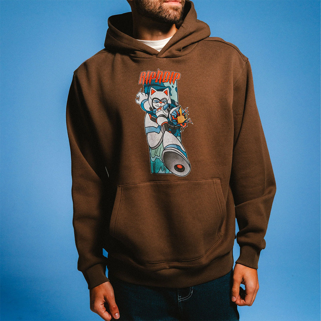 Rokkunerm Hoodie Brown