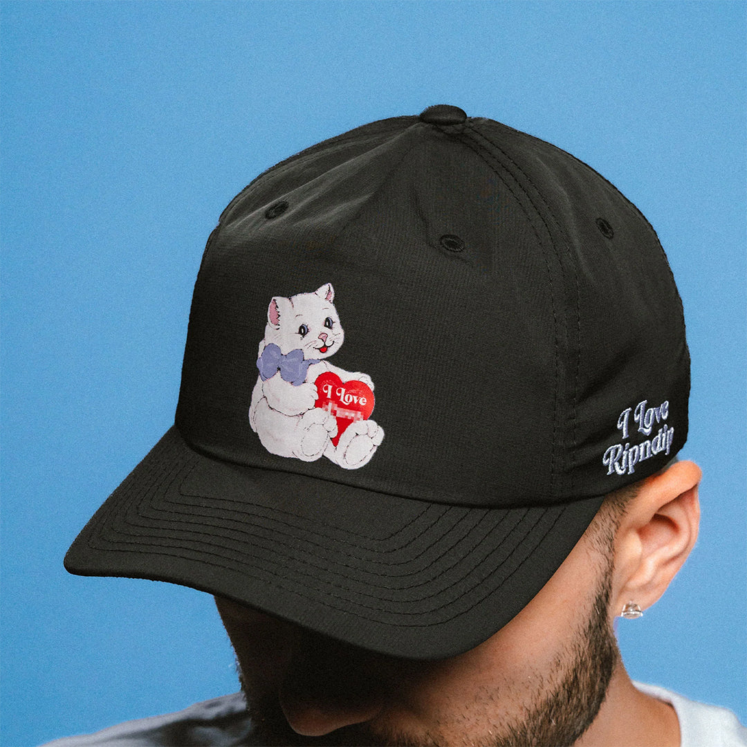 I Love Cats Snapback Black