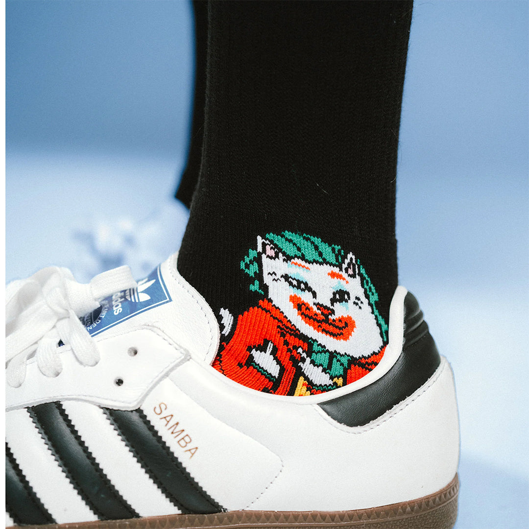 Why So Nermal Socks Black